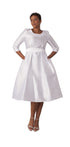 Shimmer A-Line Tea Length Dress - 9763 by Tally Taylor