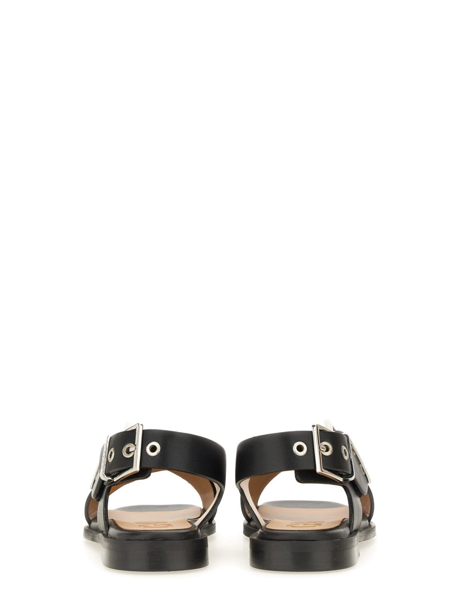 Ganni Women Studded Sandal by Luosophy
