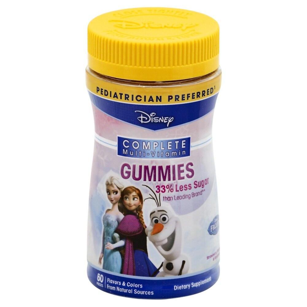 NatureSmart Disney Frozen Complete Multi-Vitamin Gummies Strawberry, Watermelon &amp; Raspberry by Pasteur Pharmacy