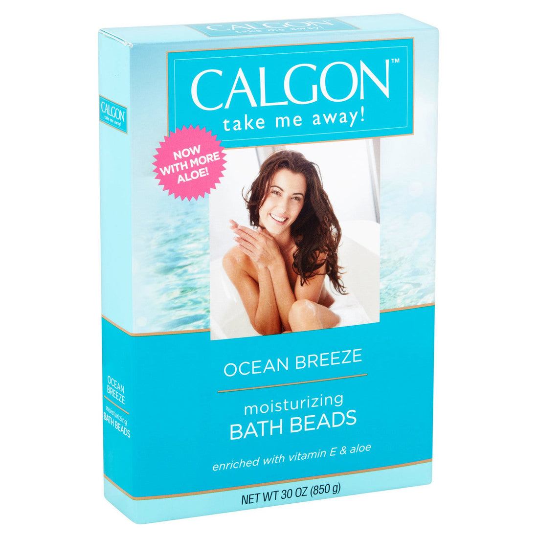 Calgon Bath Beads, Ultra Moisturizing, Ocean Breeze 30 Oz - DestGlow