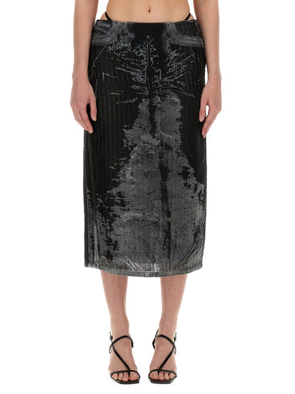 Diesel Women Skirt "De-Pra-Fse1" by Luosophy