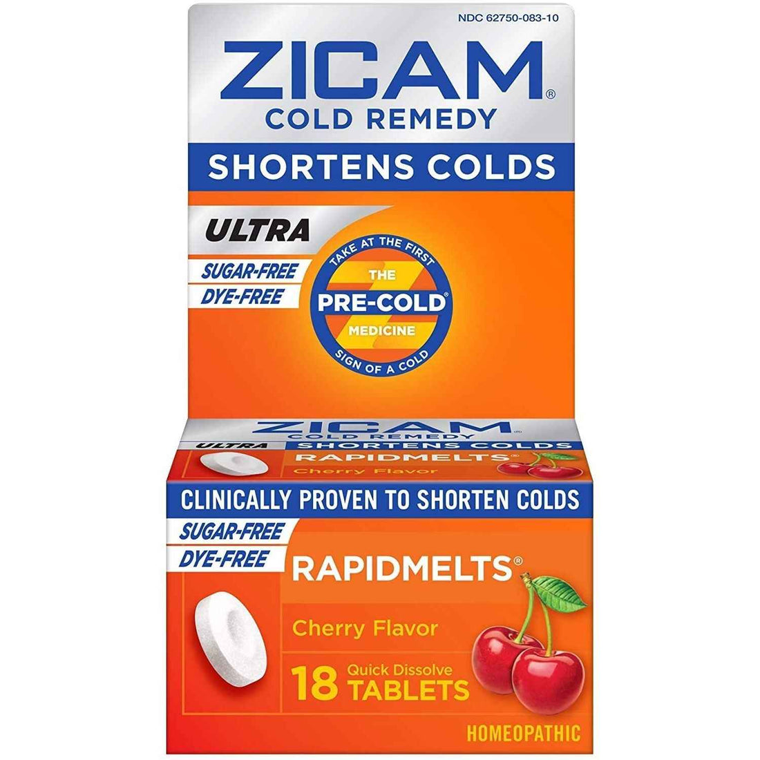 Zicam Cold Remedy, Ultra, Quick Dissolve Tablets, Cherry Flavor