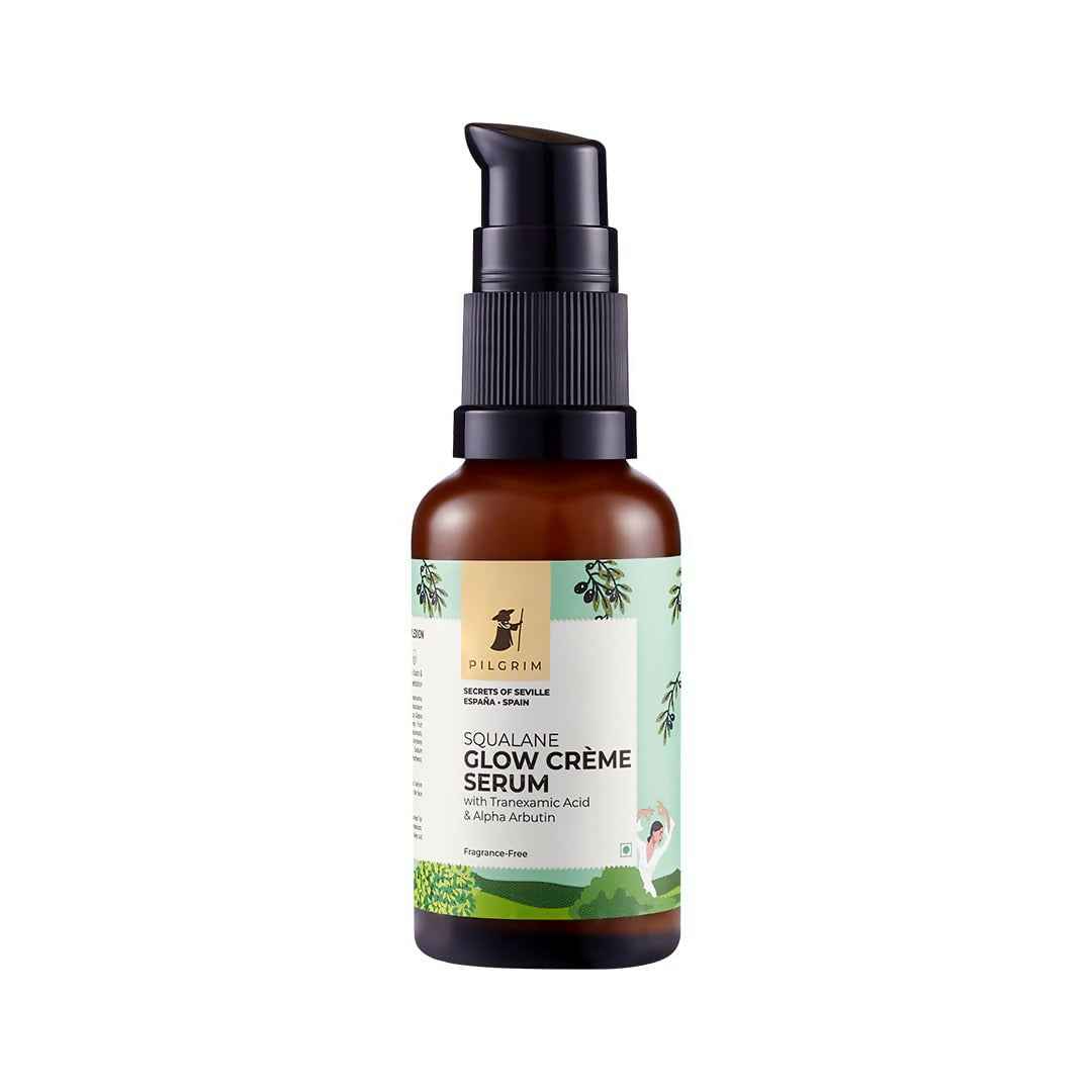Pilgrim Spanish 4% Niacinamide &amp; 1% Alpha arbutin Glow Crème Face Serum For Glowing Skin