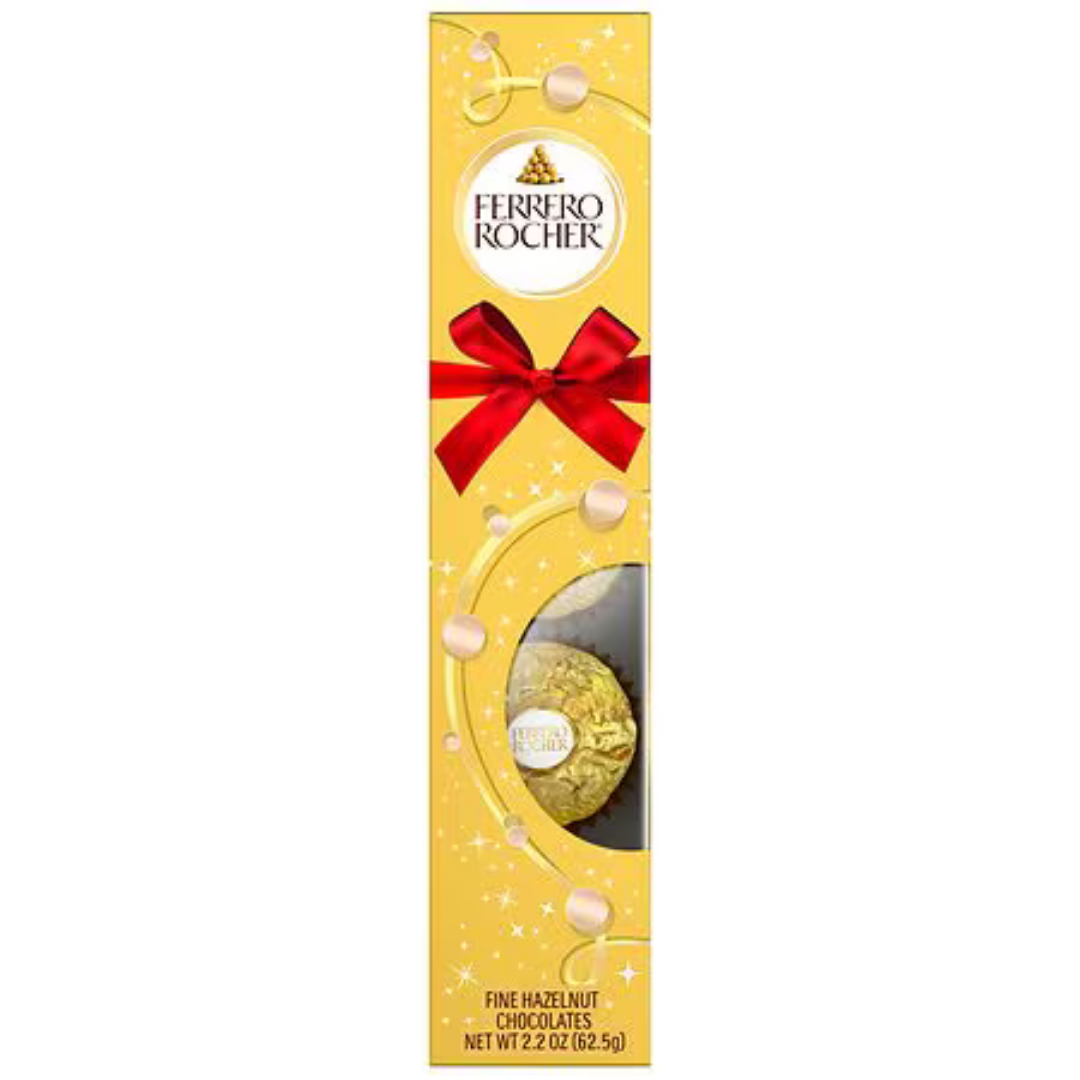 Ferrero Rocher Fine Hazelnut Milk Chocolate Gift Box (5 ct) by Farmacias Savia