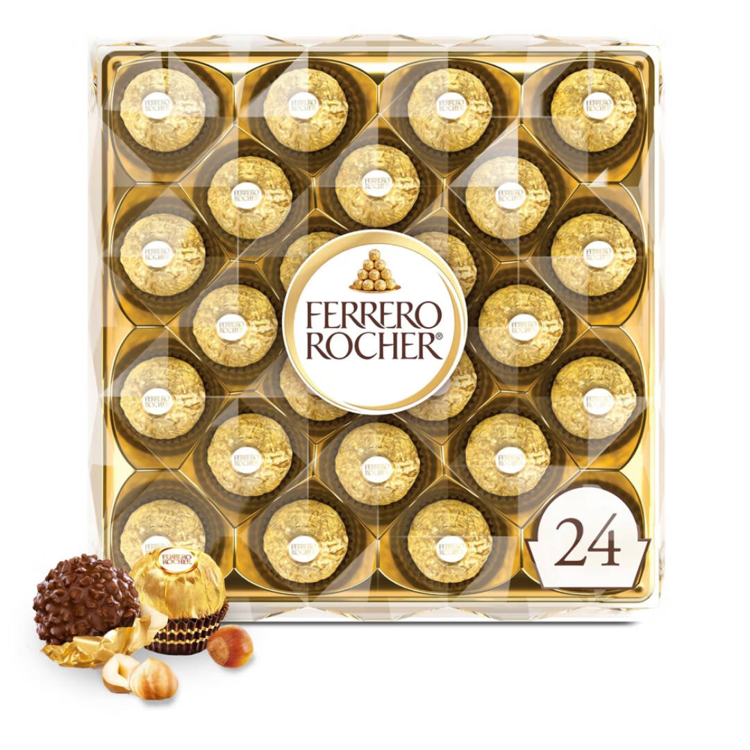 Ferrero Rocher Diamond Gift Box (24 ct) by Farmacias Savia
