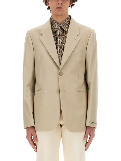 Fendi Men Wool Jacket by Luosophy