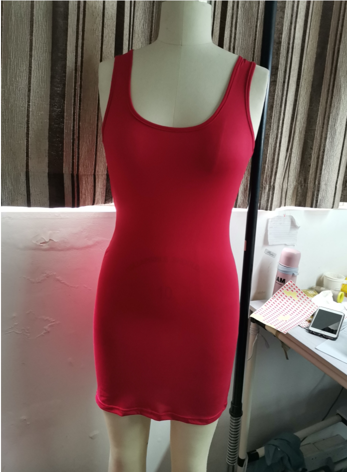 Candy Color Hip-Wrapped Sleeveless Strap Dress Women Dress by Ragazza