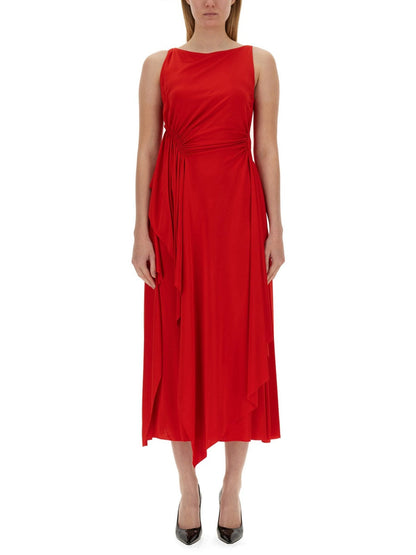 Lanvin Women Dress With Drape by Luosophy