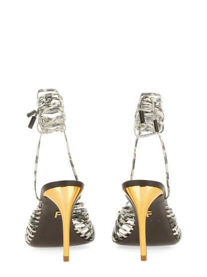 Ferragamo Women Leather Sandal by Luosophy