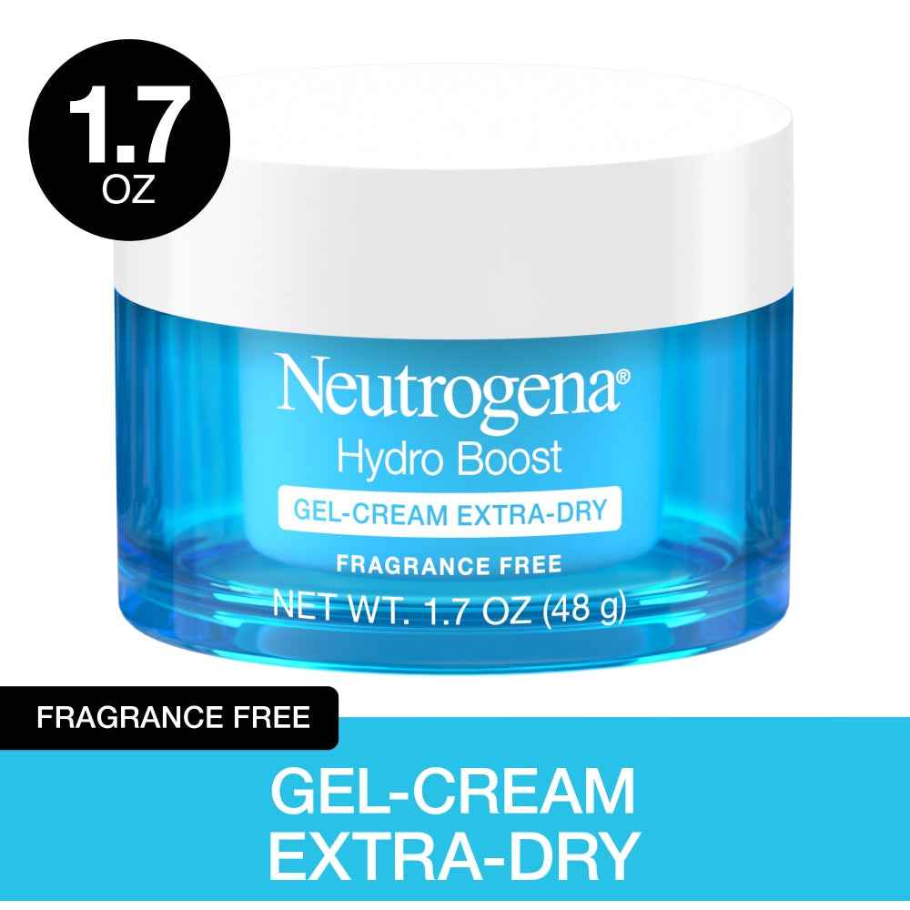 Neutrogena Hydro Boost Hyaluronic Acid Hydrating Water Face Gel Moisturizer For Dry Skin