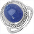 7.10 Carat Genuine Tanzanite .925 Sterling Silver Ring by Bids.com