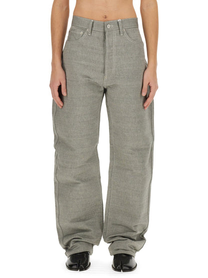 Maison Margiela Men Jeans In Denim by Luosophy