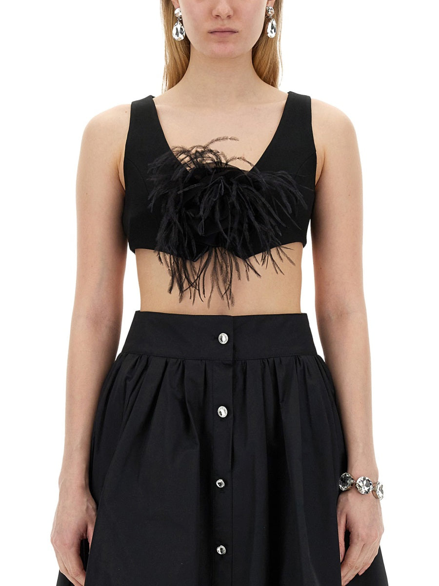Moschino Women Vests With Rose. by Luosophy