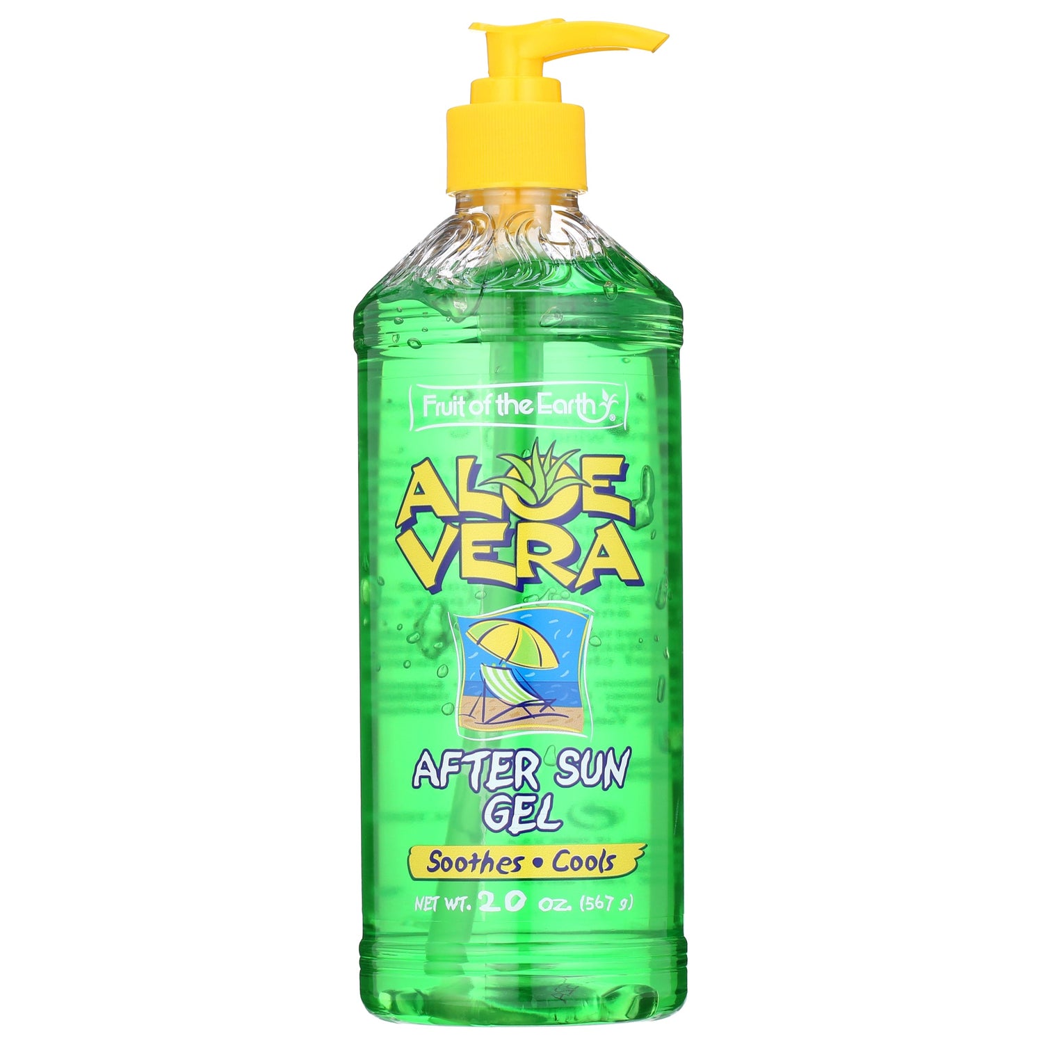 Fruit of the Earth Aloe Vera After Sun Gel 20 Oz by Pasteur Pharmacy