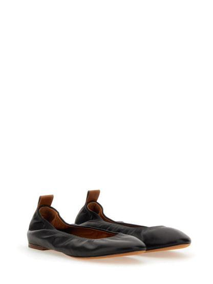 Lanvin Women Leather Ballerina by Luosophy