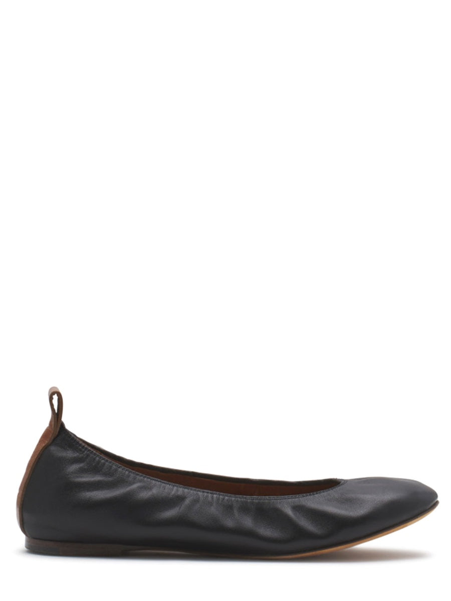 Lanvin Women Leather Ballerina by Luosophy