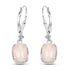 2.52 Carat Genuine Ethiopian Opal .925 Sterling Silver Earrings  DestGlow