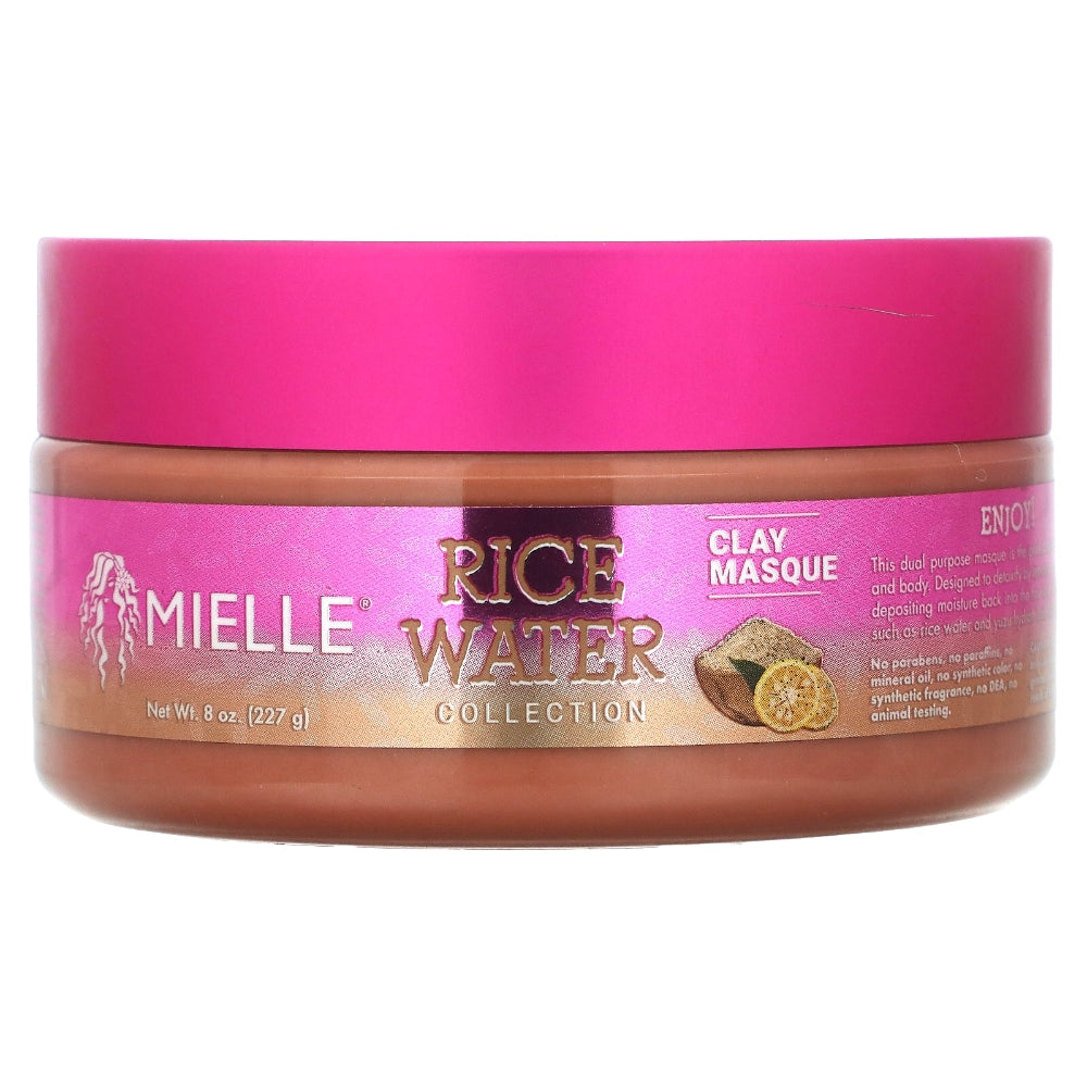 Mielle Rice Water Collection Clay Masque by Pasteur Pharmacy