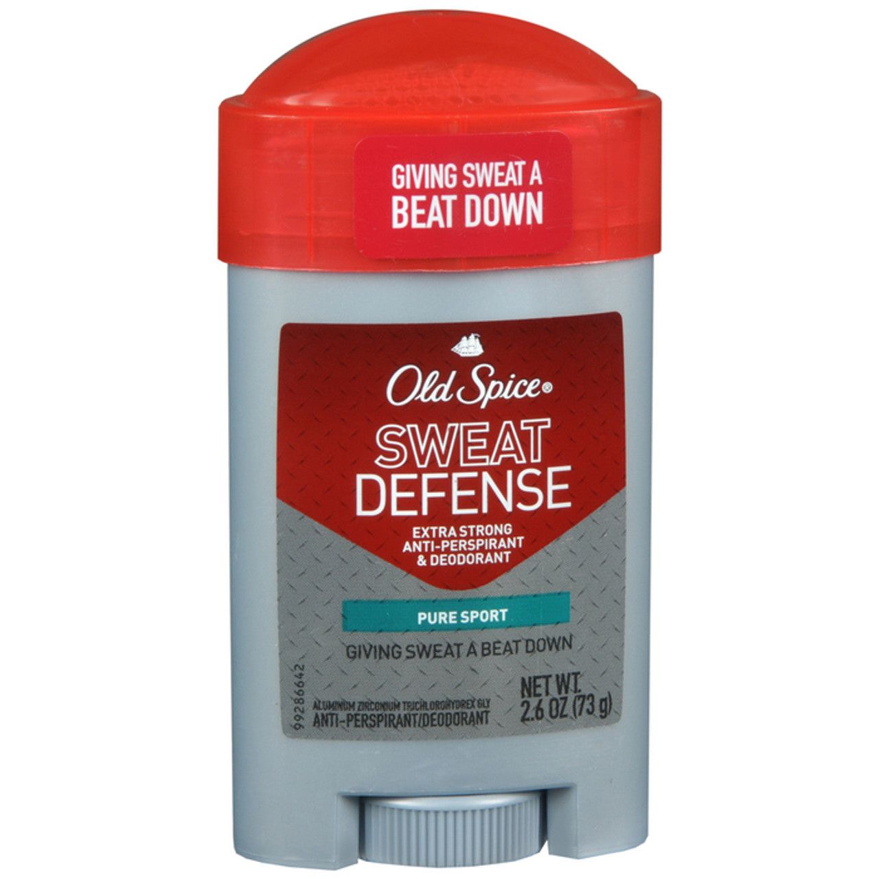 Old Spice Sweat Defense Antiperspirant And Deodorant Soft Solid For Men, Pure Sport Plus, 2.6 Oz by Pasteur Pharmacy