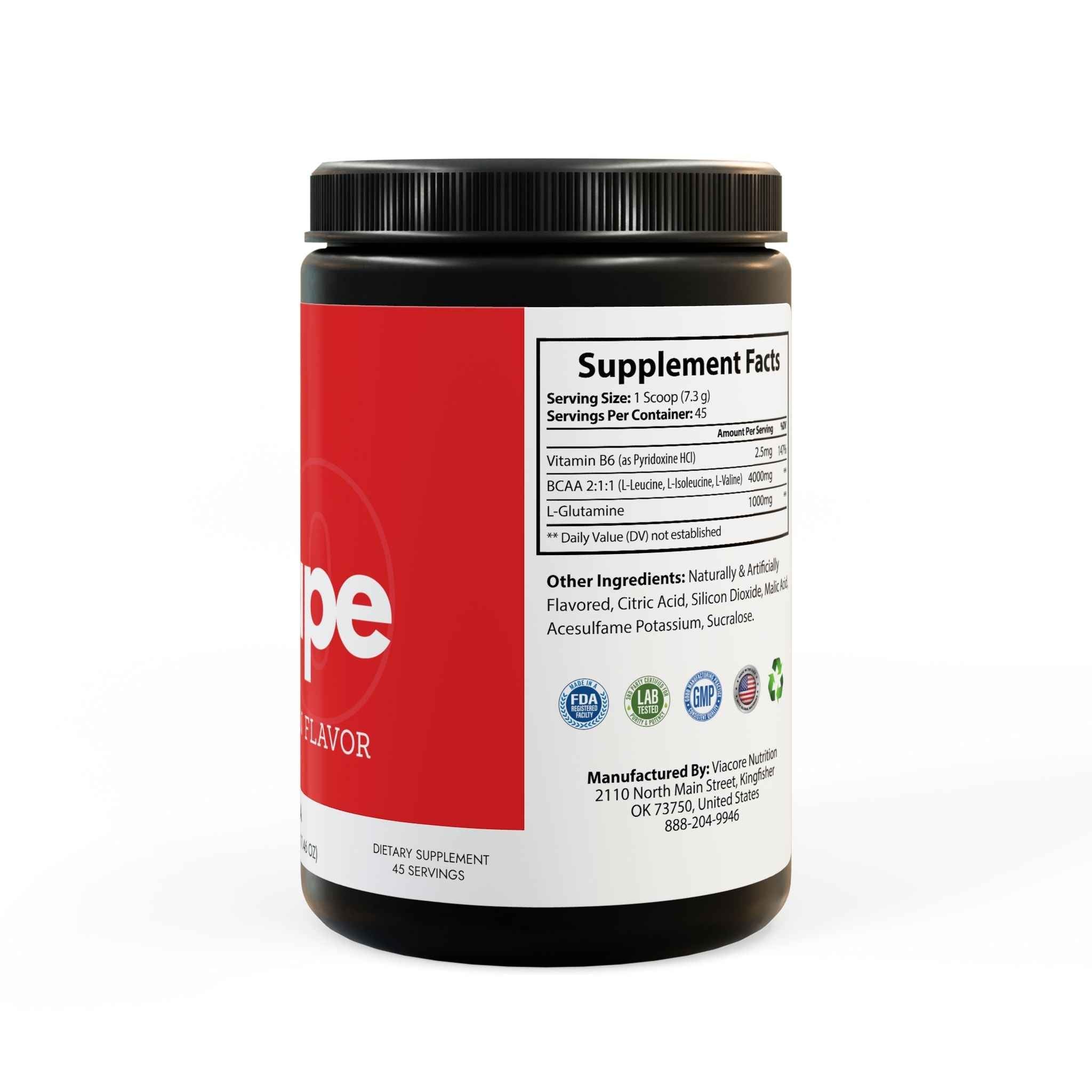 Vitape BCAA Supplement, Watermelon 11.oz