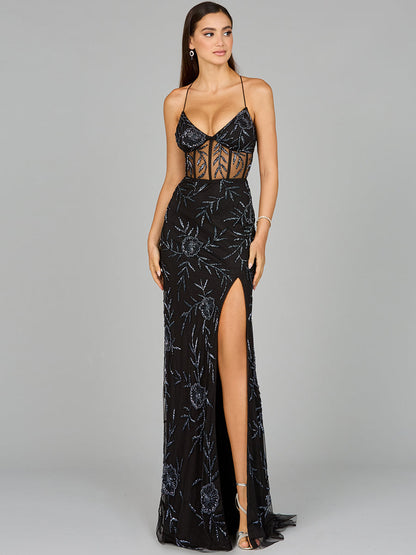Corset Dress with Straps - OUTLET by Lara New York
