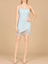 One Shoulder Fringe Short Dress by Lara New York