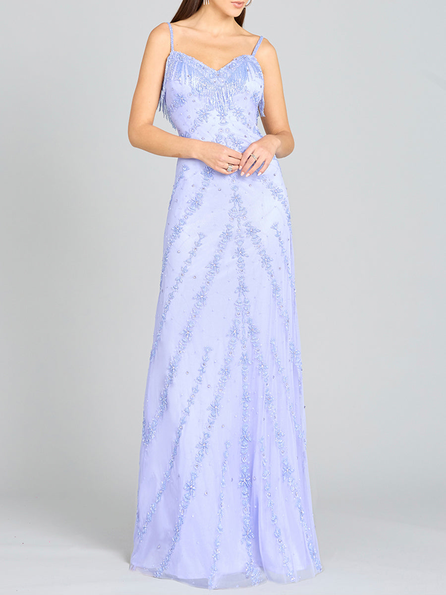 Candy Beaded Gown by Lara New York
