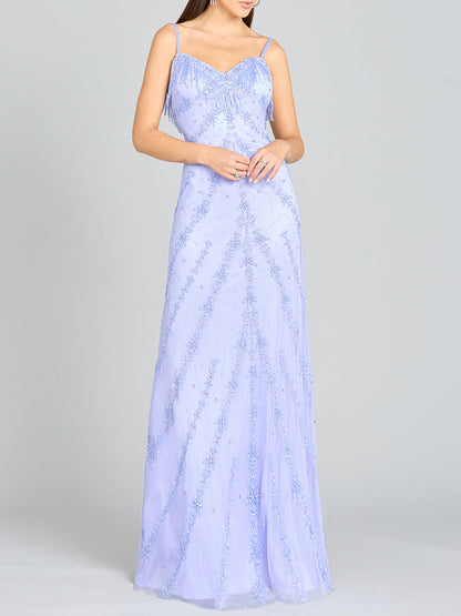 Candy Beaded Gown by Lara New York