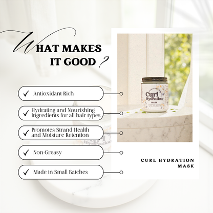 Curl Hydration Mask by Living Water Organics