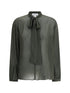 Alaïa Women Lavallière Neckline Blouse by Luosophy