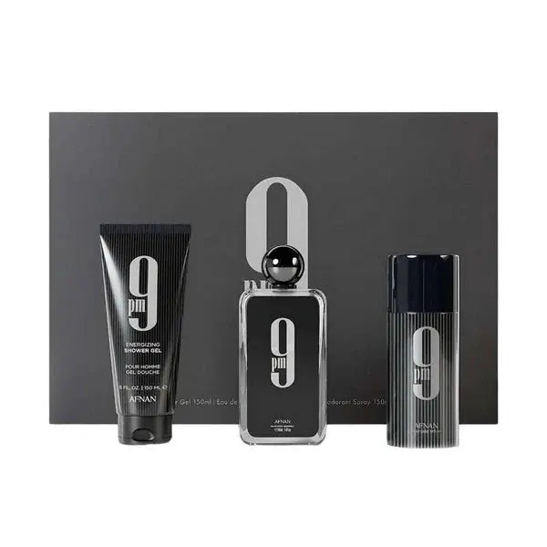 9PM By Afnan For Men (3Pc Gift Set) - DestGlow