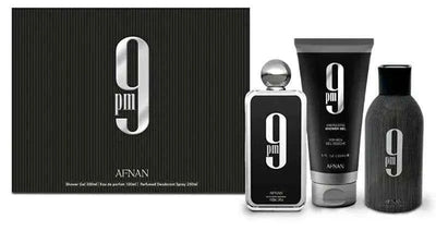 9PM By Afnan For Men (3Pc Gift Set)