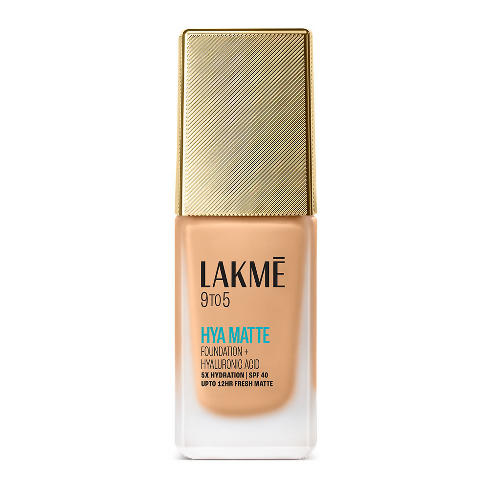 Lakme 9to5 Hya Matte Foundation + Hyaluronic Acid - Cool Rose