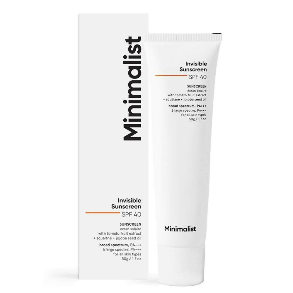 Minimalist Invisible Sunscreen SPF 40+ PA +++