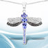 1.93 Carat Genuine Tanzanite and White Topaz .925 Sterling Silver Pendant by Bids.com