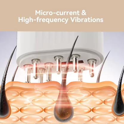 Electric Oil Applicator and Vibration Scalp Massager 2 in 1 by BeNat
