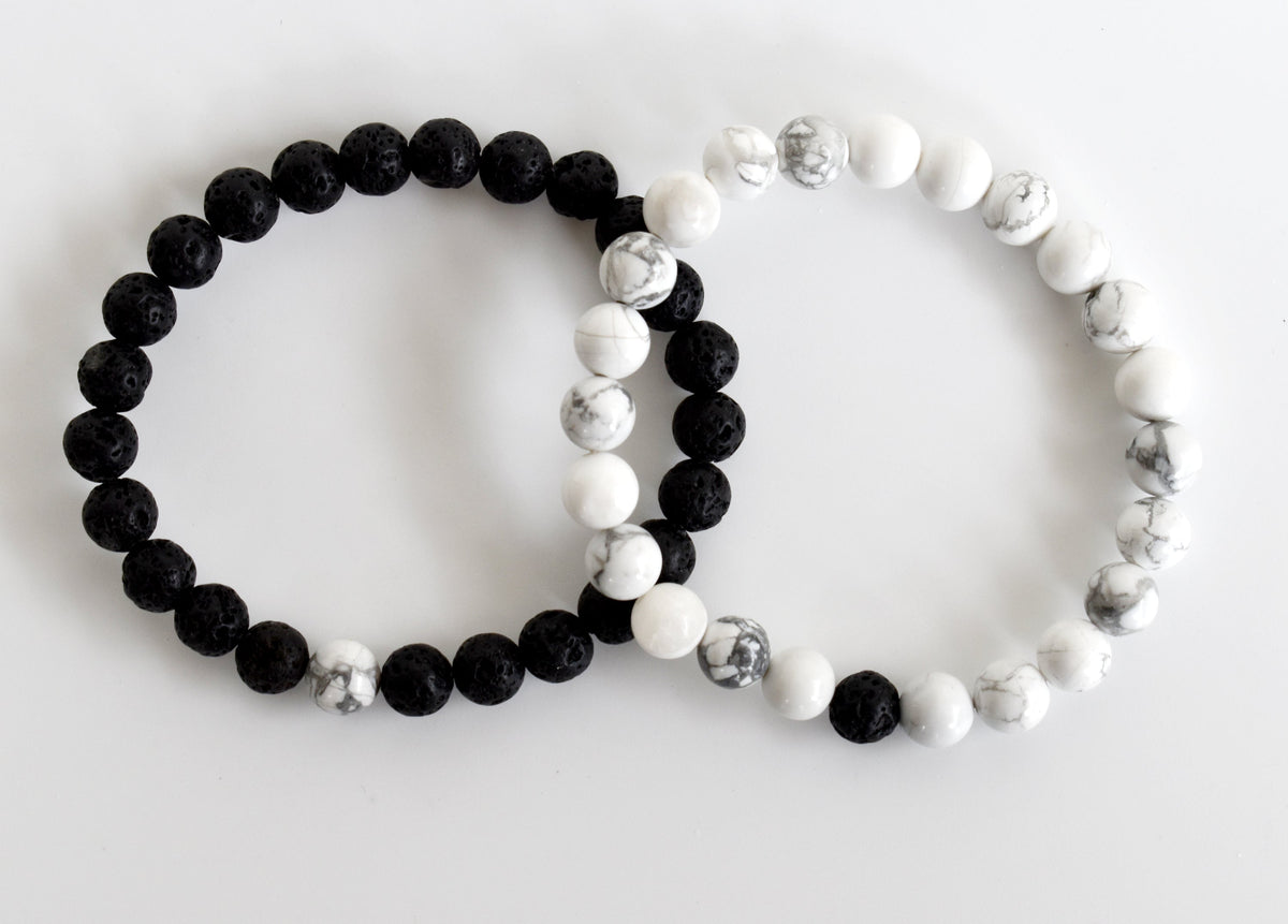 Lava Howlte Couple Bracelets, Anniversary Gift (Expansion and Inspiration )  DestGlow