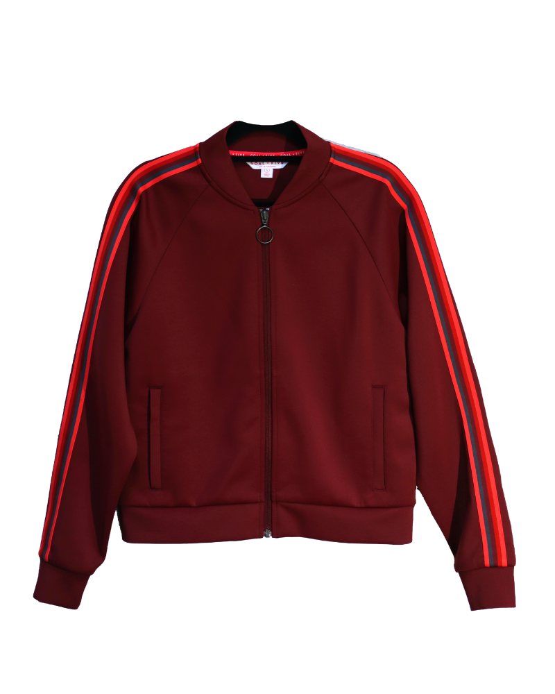 Powerstripe LS Track Jacket by Goal Five