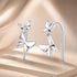 925 Sterling Silver Oxidized Earrings for Women  DestGlow