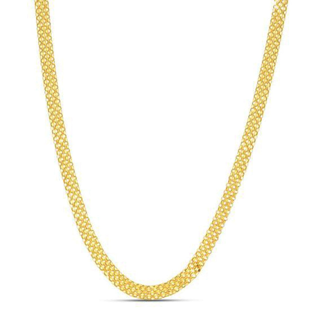 14k Yellow Gold Bismark Chain (4.70 mm) by Bids.com