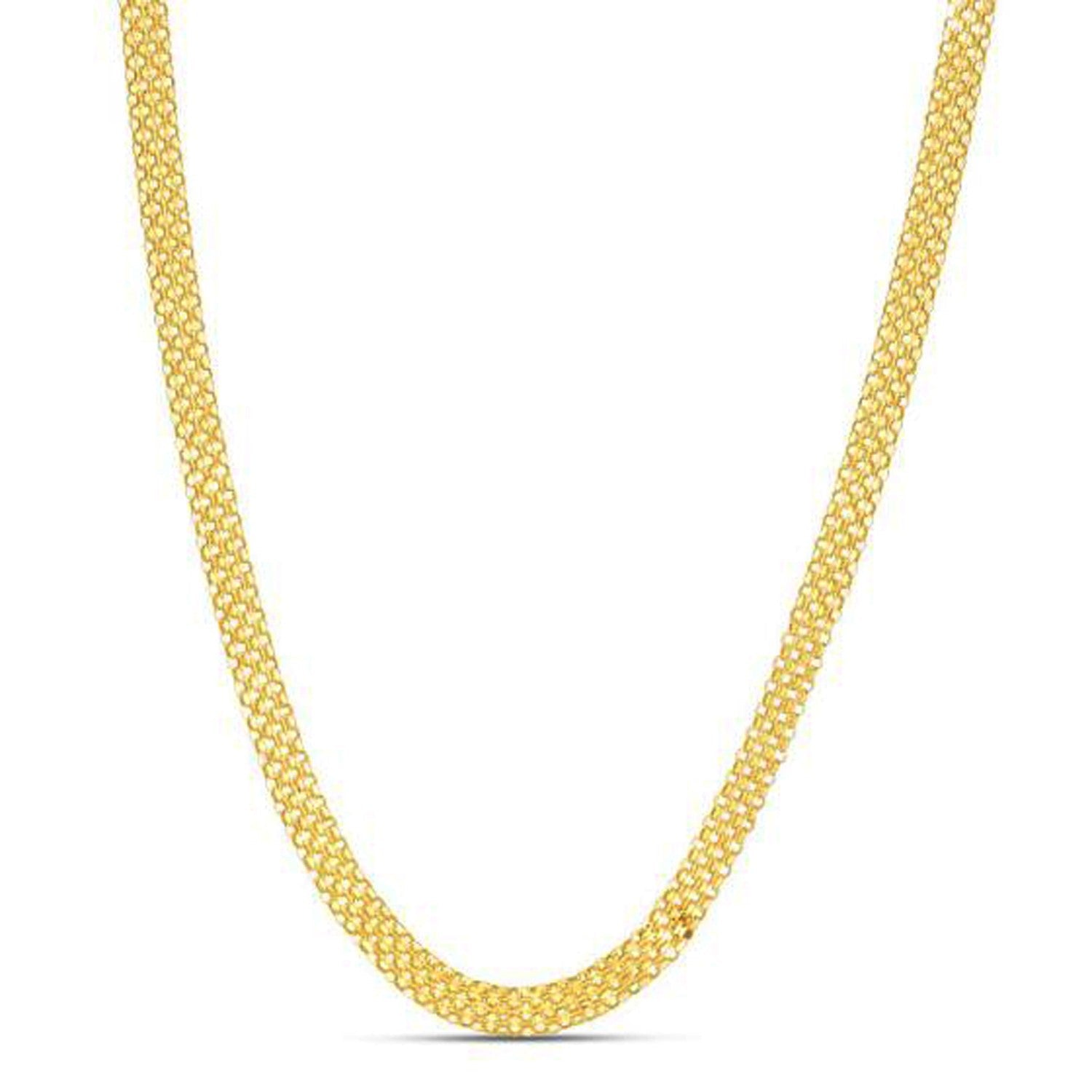 14k Yellow Gold Bismark Chain (4.70 mm) by Bids.com