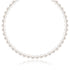 14k Yellow Gold Necklace with White Freshwater Cultured Pearls (6.0mm to 6.5mm) by Bids.com