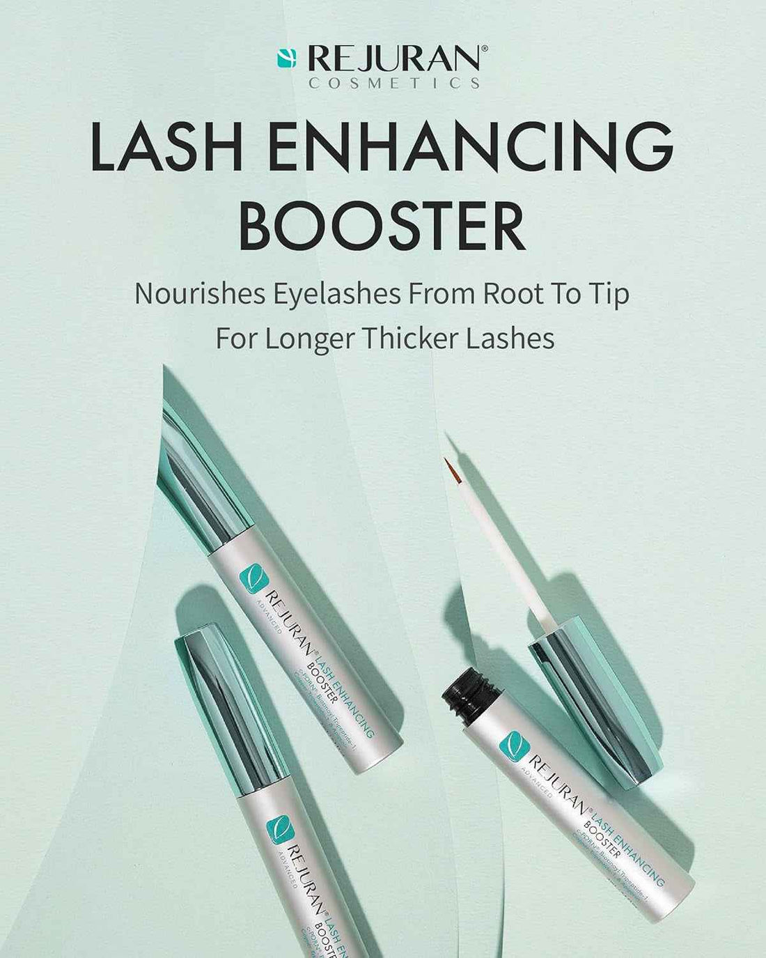 Advanced Lash Enhancing Booster (3Ml) - Eyelash Growth Serum for Fuller, Stronger, Healthier Lashes with Biotin and C-Pdrn®.