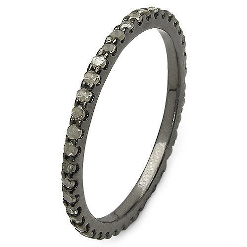 0.60 Carat Genuine TLB Diamond .925 Sterling Silver Ring by Bids.com
