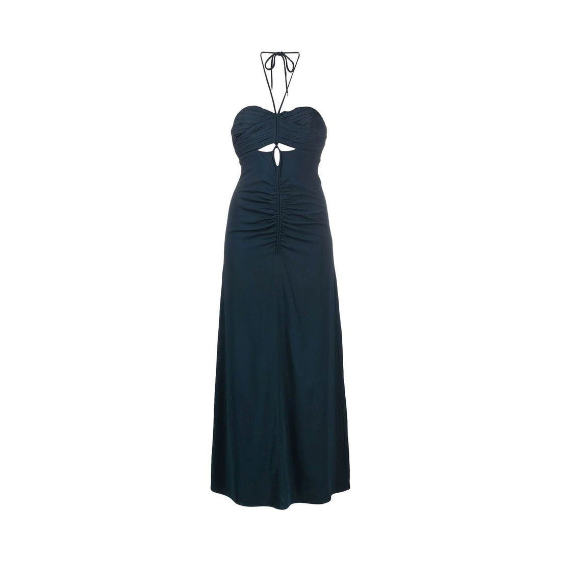 Self-Portrait Cut-Out Ruched Maxi Dress Women by Luosophy