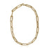 14k Yellow Gold Extra Wide Paperclip Chain Necklace by Bids.com