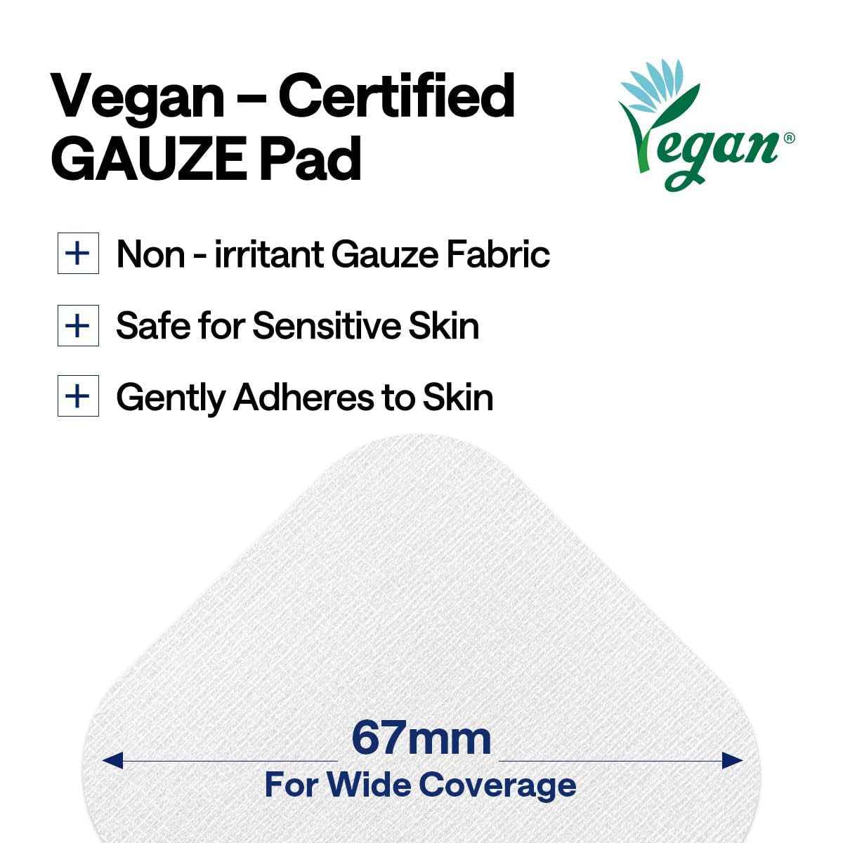 Madecassoside Toner Pads - with Centella Asiatica to Treat Blemishes and Improve Uneven Skin Tone - Vegan Gauze Fabric