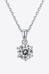 1 Carat Sparkala™ Platinum-Plated 925 Sterling Silver Necklace - DestGlow