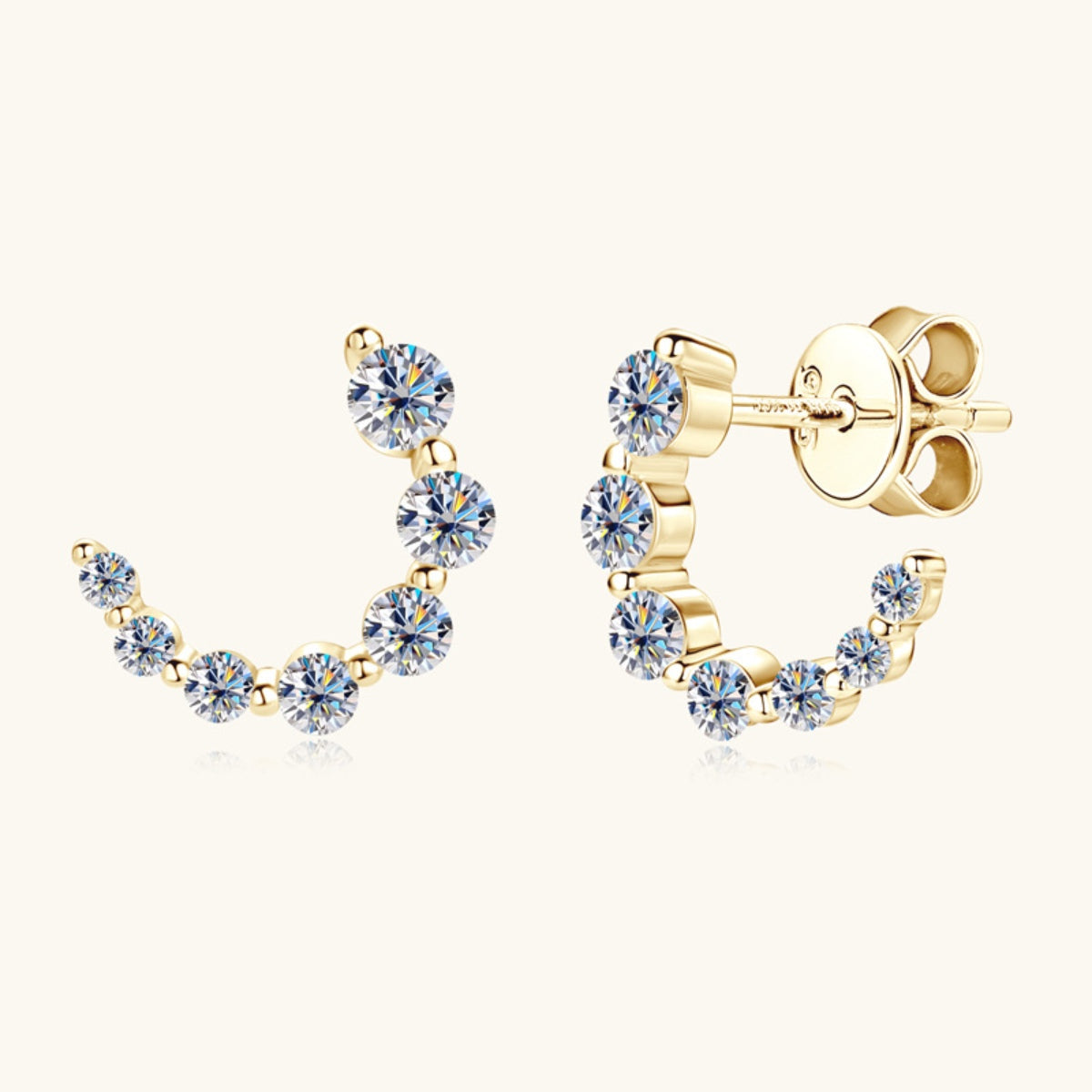 Pure Sterling Silver Inlaid Sparkala™ Stud Earrings by Sparkala