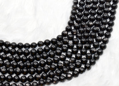 Apachetears Beads, Natural Crystal Round Beads 6mm to 10mm  DestGlow
